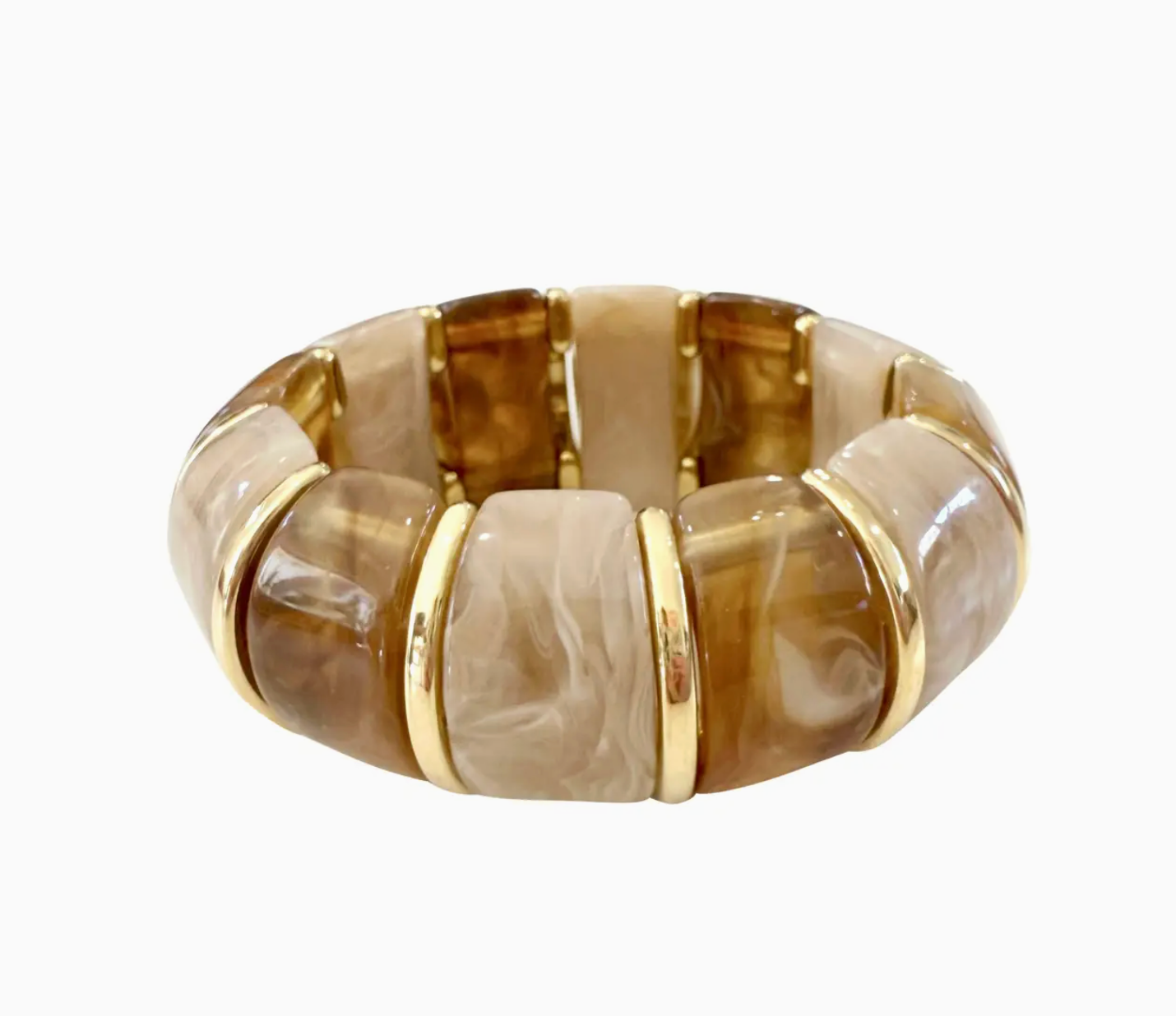 Gemelli Neva Bracelet in Taupe Mix