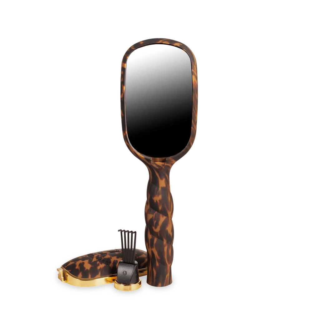 TELETIES: Detangler Hair Brush for Fine Hair - Tortoise