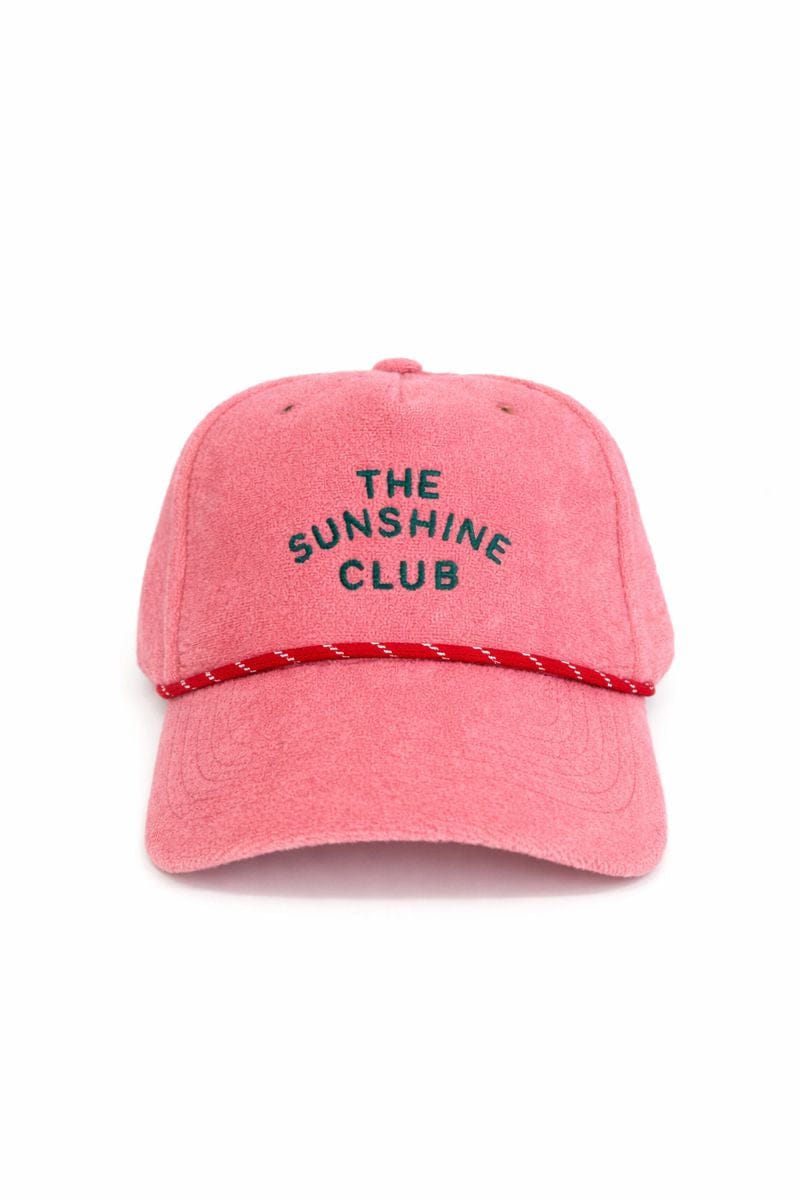 Sunshine Tienda Strawberry Terry Trucker Hat