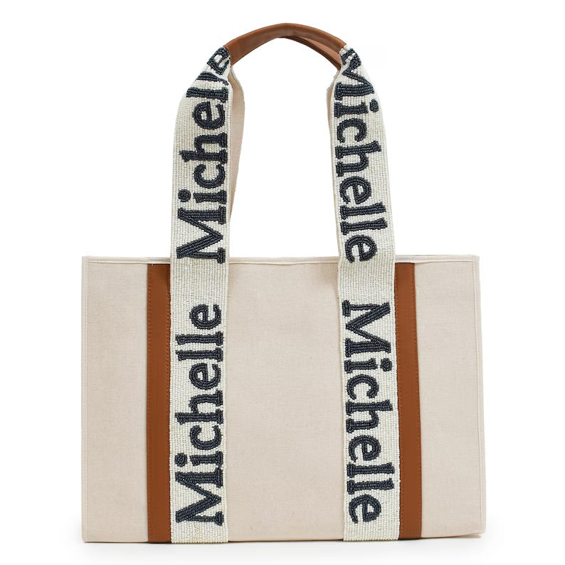 Custom Beaded Tote Bag (PREORDER)