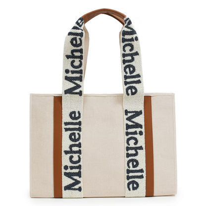 Custom Beaded Tote Bag (PREORDER)