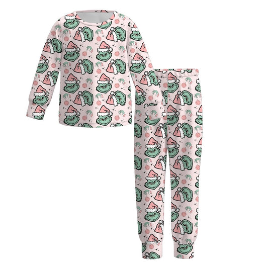 Kid Pajamas Bluey/Grinch Christmas