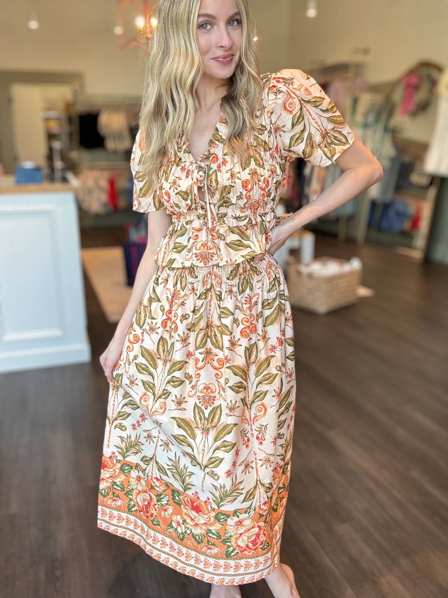 Talia Floral Set