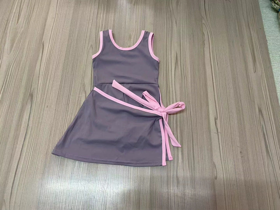 Kids Front Wrap Romper (multiple colors)