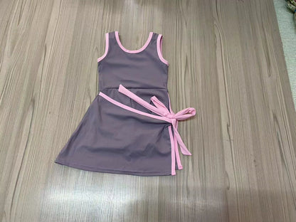Kids Front Wrap Romper (multiple colors)