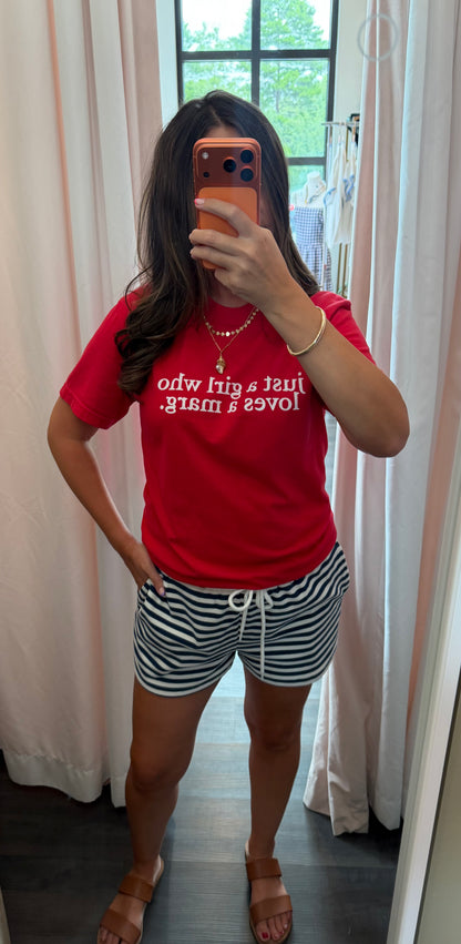 Girl Who Loves a Marg Tee
