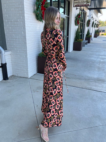 Elizabeth James Stevie Dress in Poppies