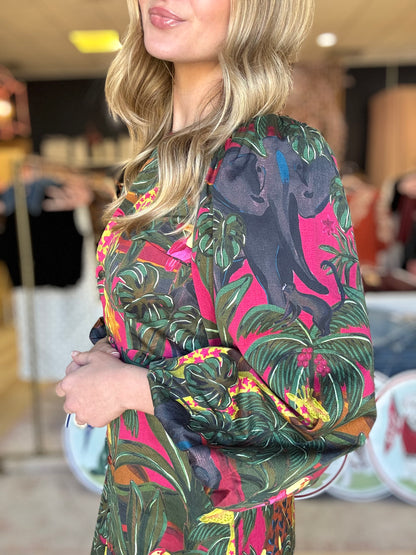 Alden Adair Athena Dress in Animal Kingdom