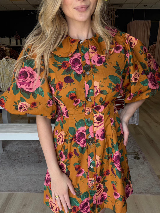 Jenna Floral Bubble Dress