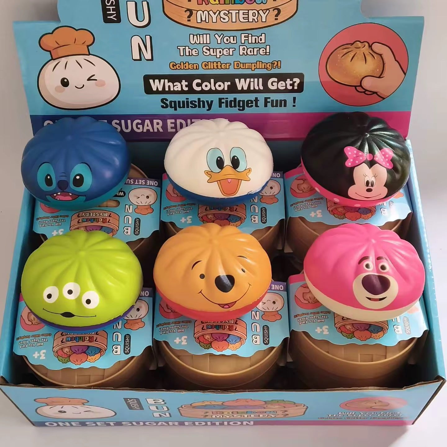 Viral Dumpling Squishy -Disney Addition