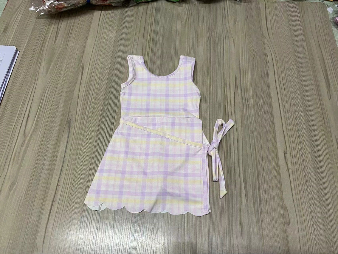 Kids Front Wrap Romper (multiple colors)