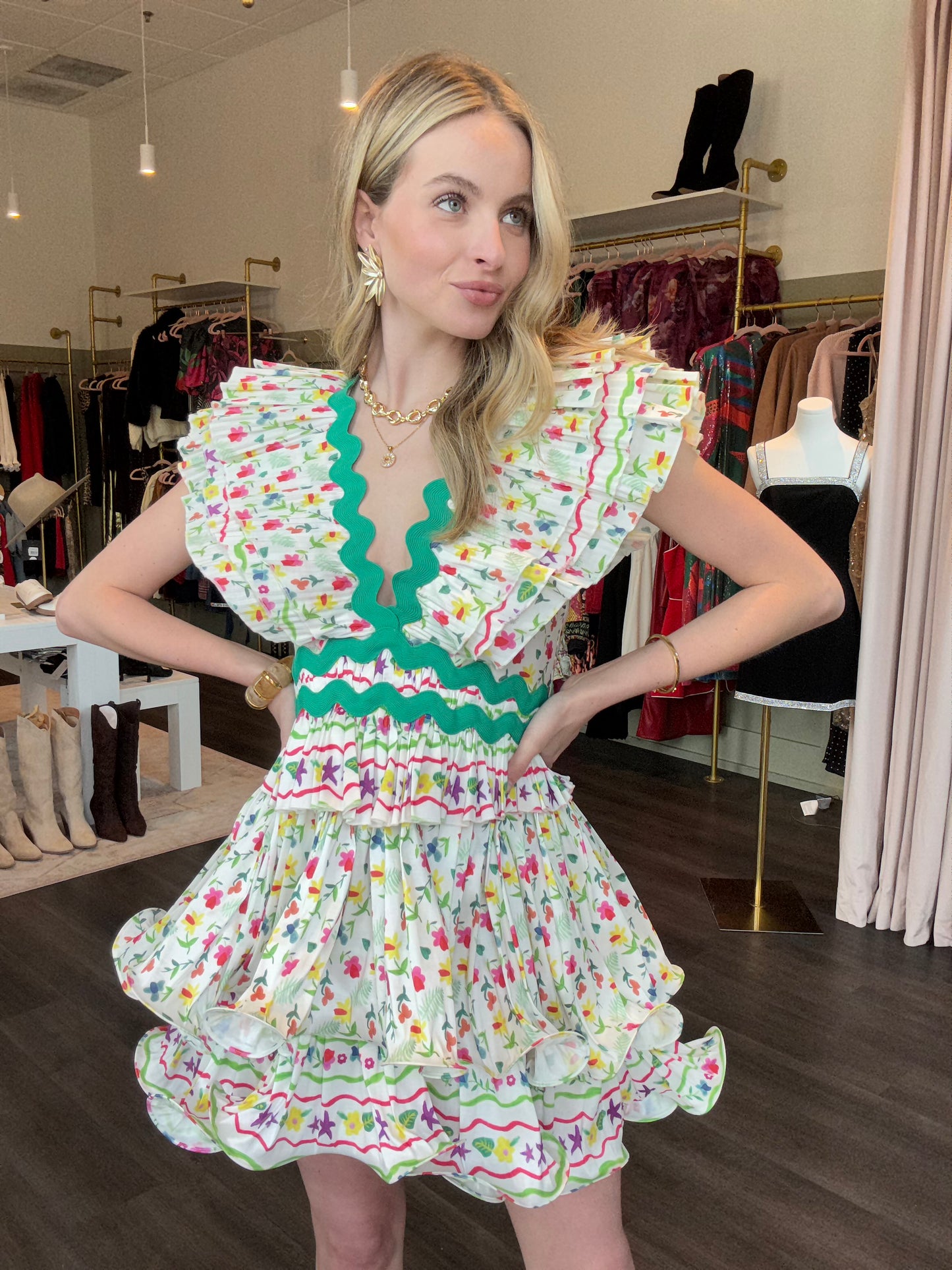 Celia B Prisma Dress in Floral