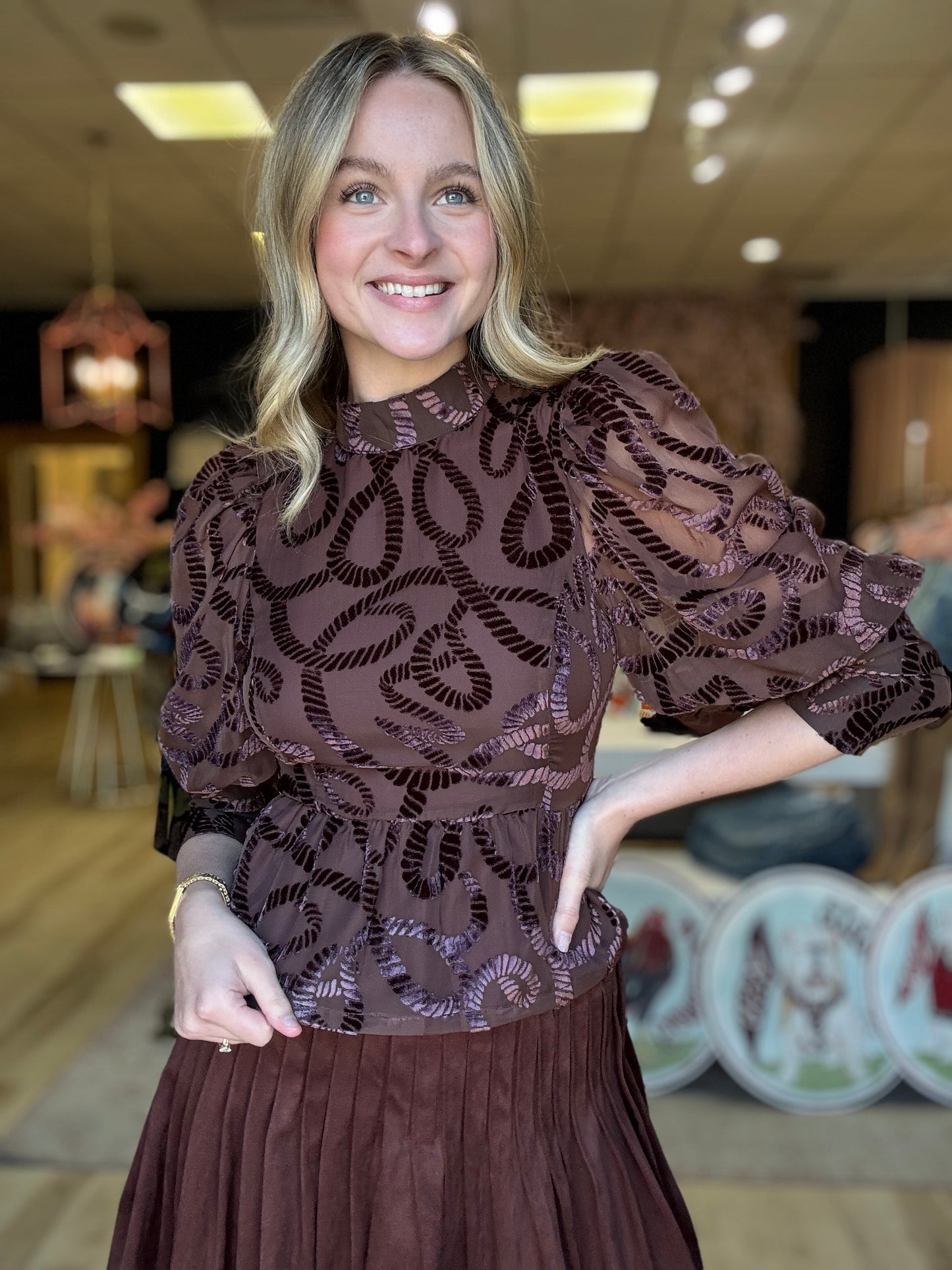 Emily Mccarthy Zoe Top in Rope