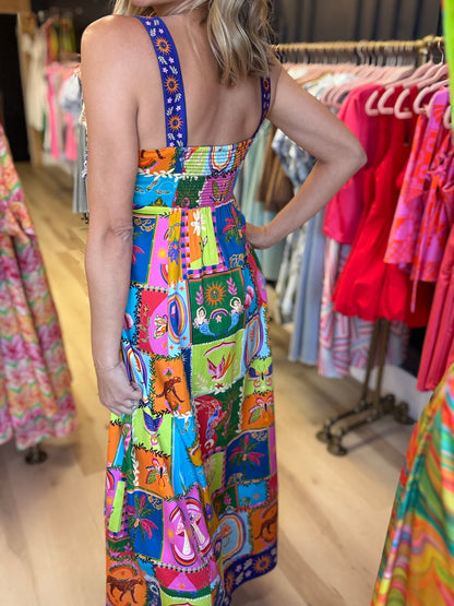 Alden Adair Maria Dress in Nirvana