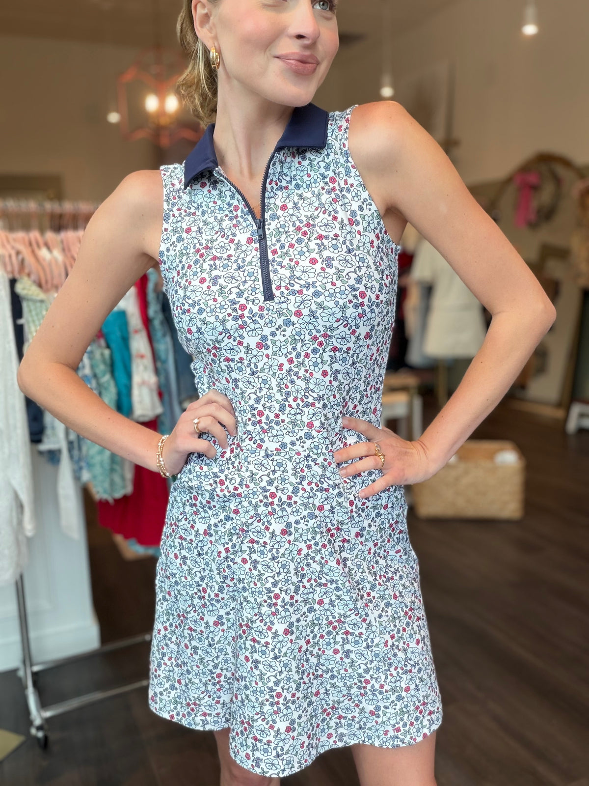 Smith and Quinn Cynthia Dress in Berry Bush