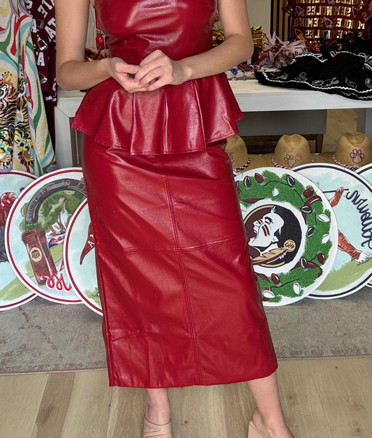 SEDGE Elle Skirt in Pinot