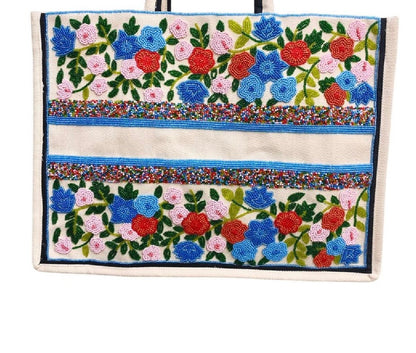 Custom Beaded Tote Bag (PREORDER)