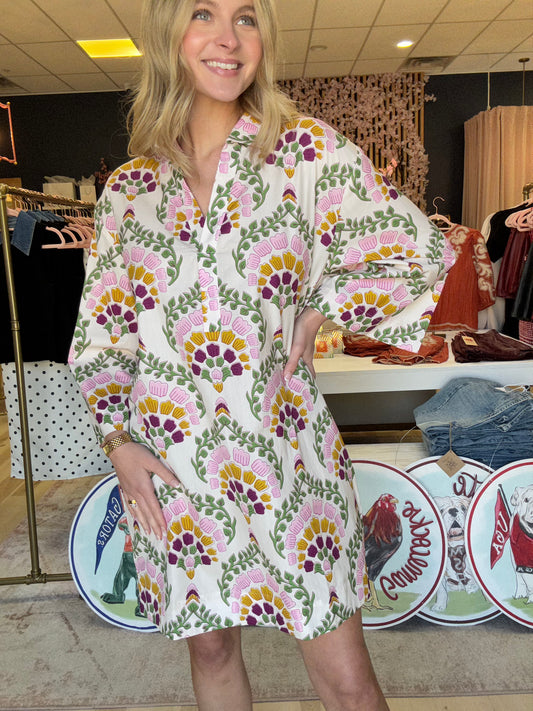 Double A Colette Dress in Botanique