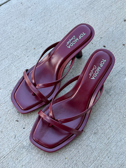 Selena Wine Heel