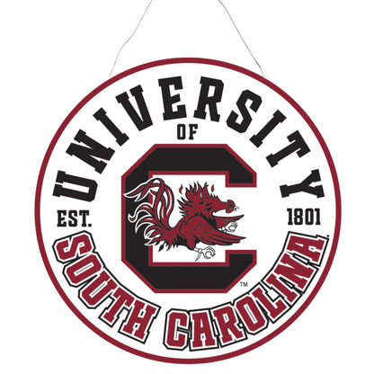 Glory Haus South Carolina Mascot Burlee Door Hanger