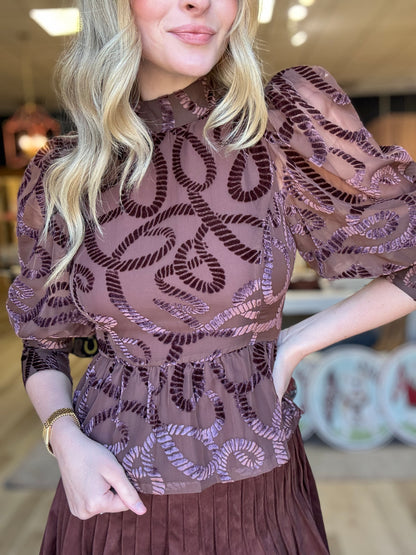 Emily Mccarthy Zoe Top in Rope