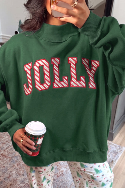 Mock Neck Christmas Sweatshirt (PREORDER)