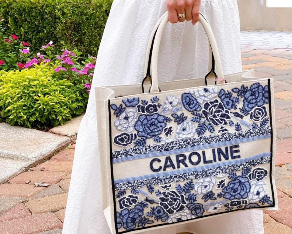 Custom Beaded Tote Bag (PREORDER)