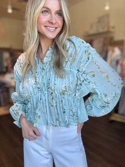 Shea Floral Smocked Top