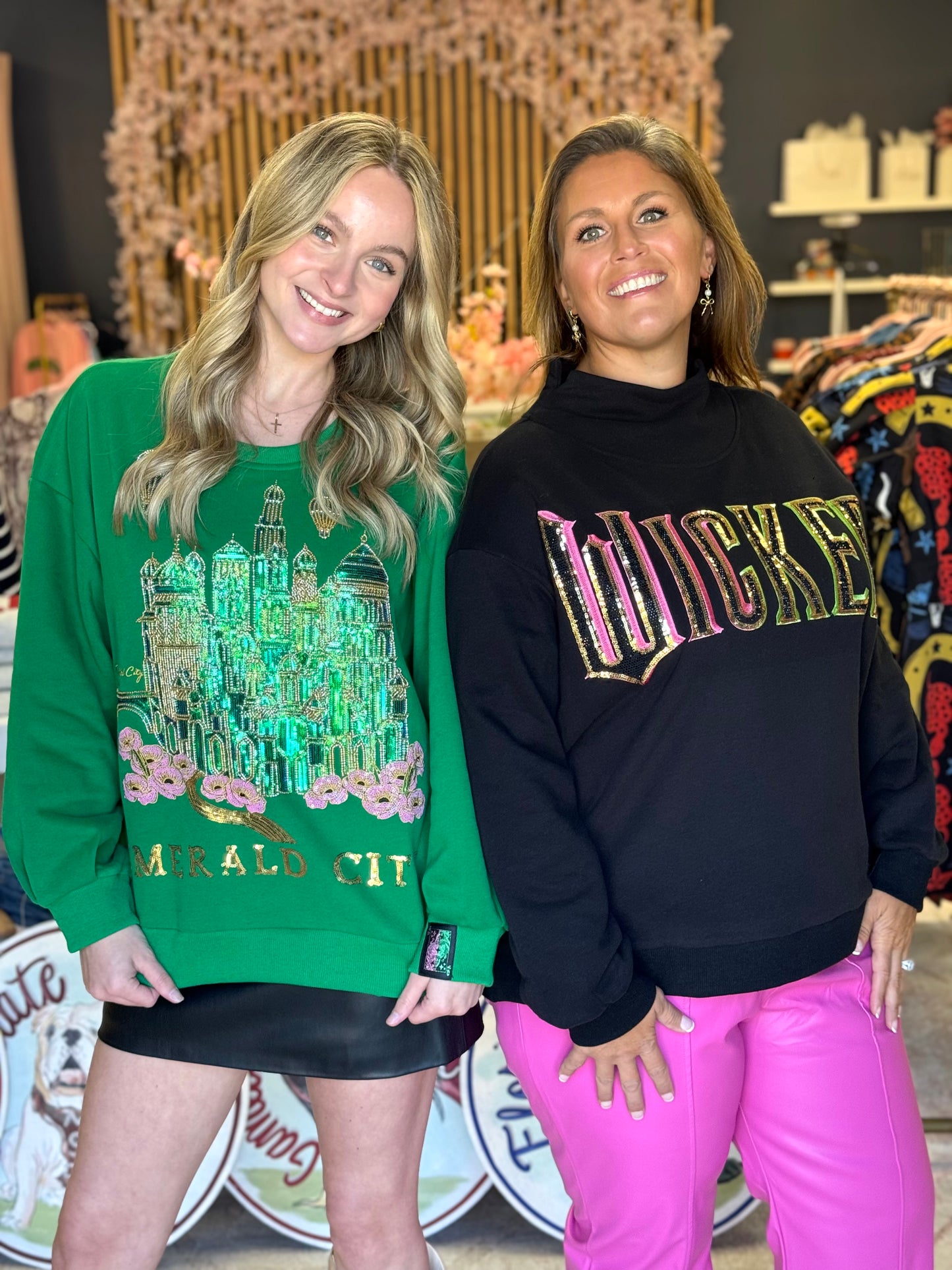 Queen of Sparkles Licensed Emerald City Sweatshirt