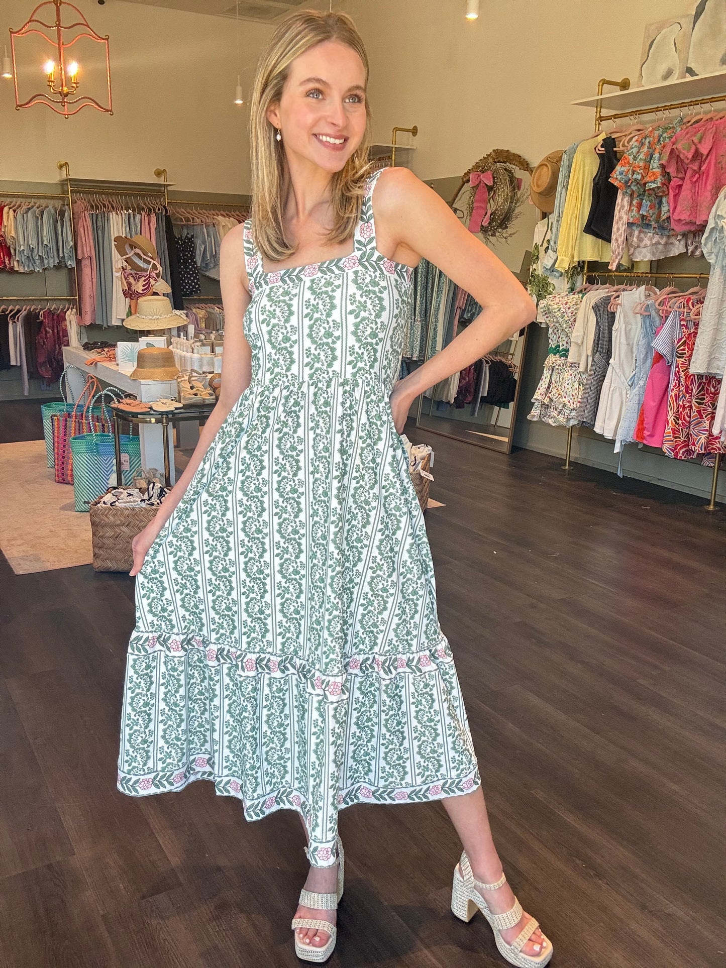 Smith and Quinn Kendall Dress in Ivy Twist Multi