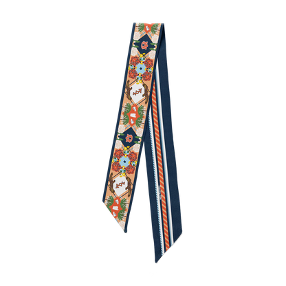 Saturday Silks Skinny Scarf (PREORDER/Multiple teams)