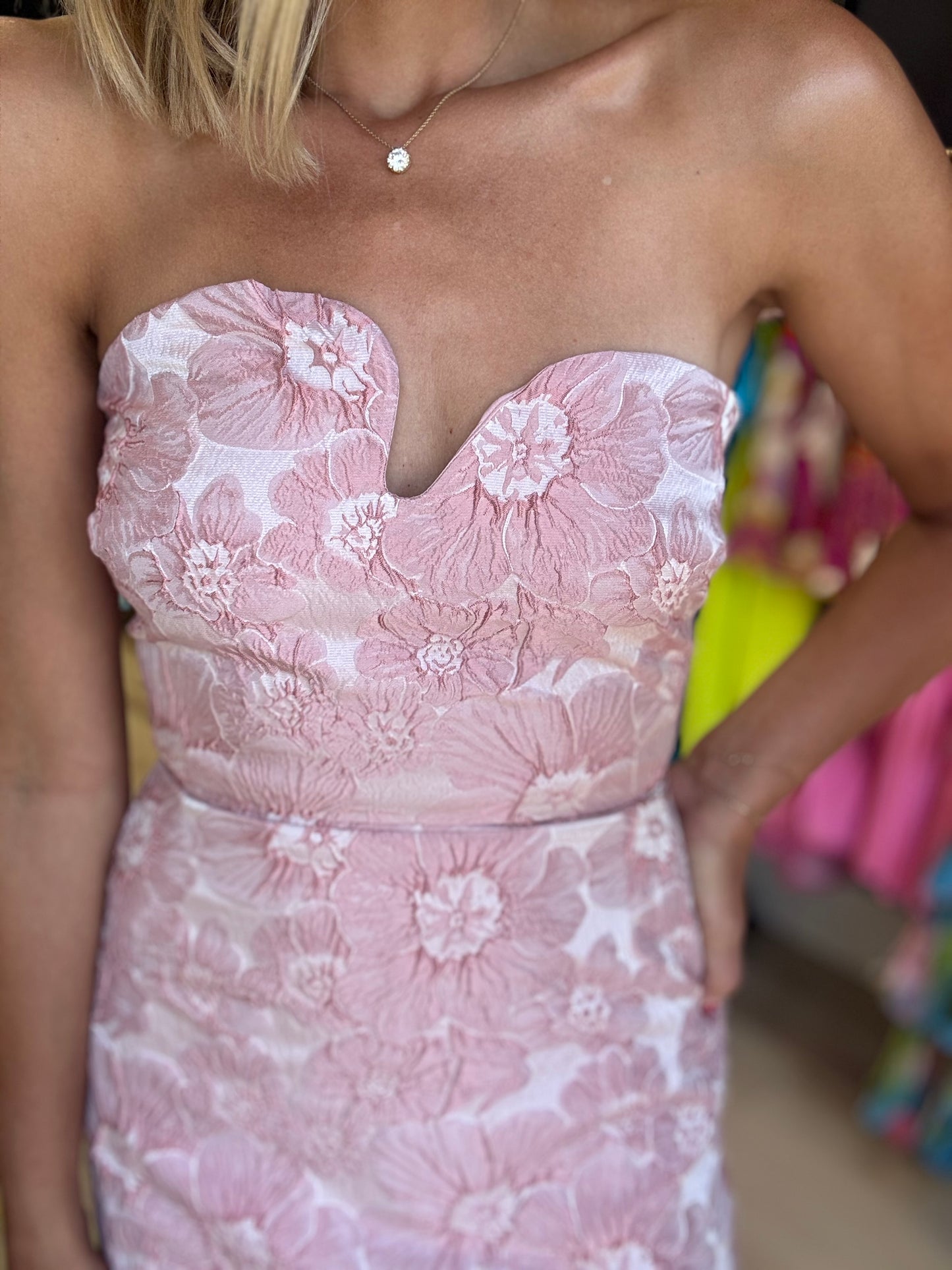 Floral Jacquard Mini