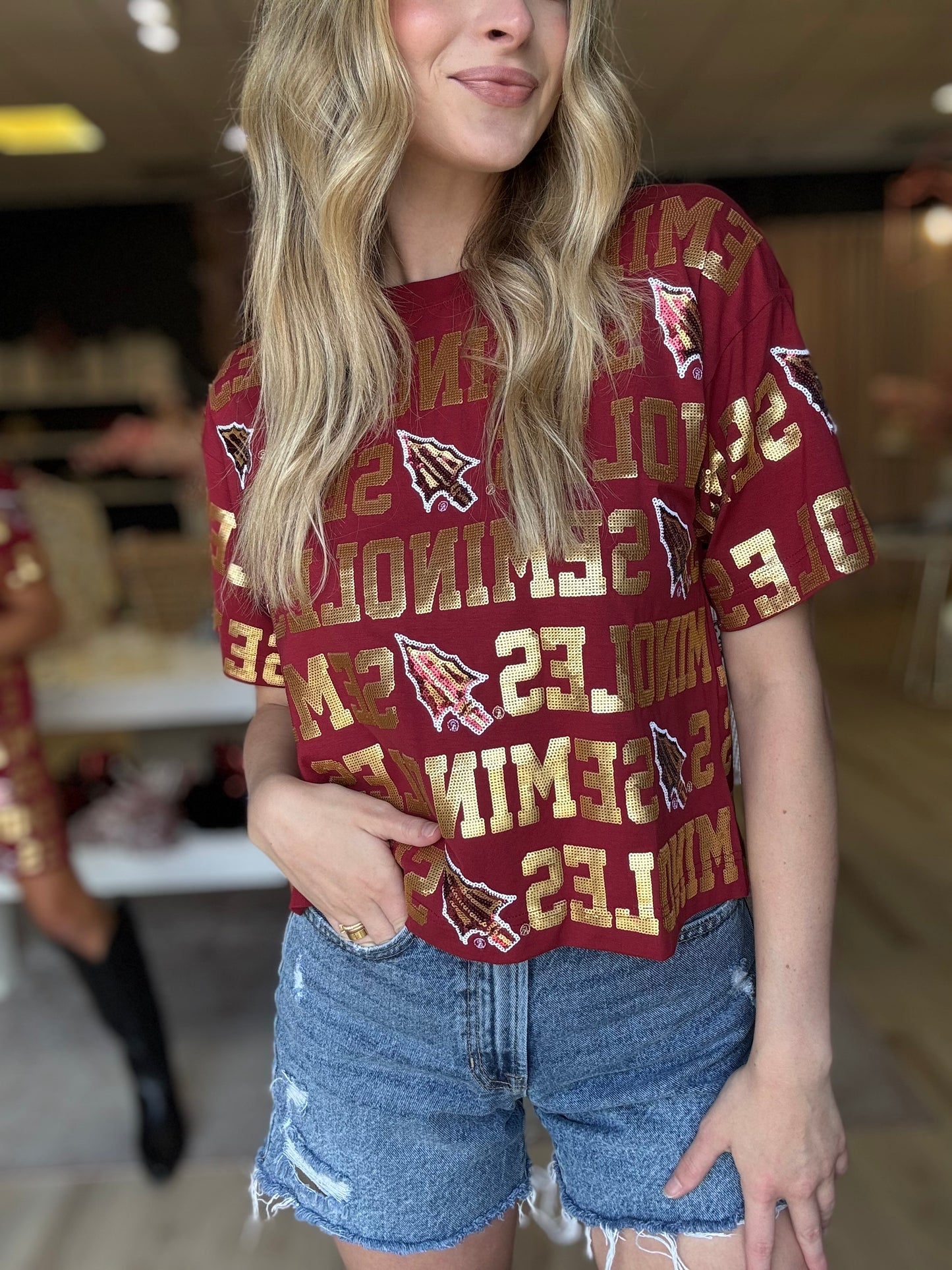 Stewart Simmons Licensed Florida State Repeat Tee