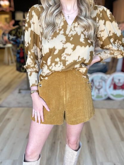 Emily Mccarthy Saylor Short in Tapenade