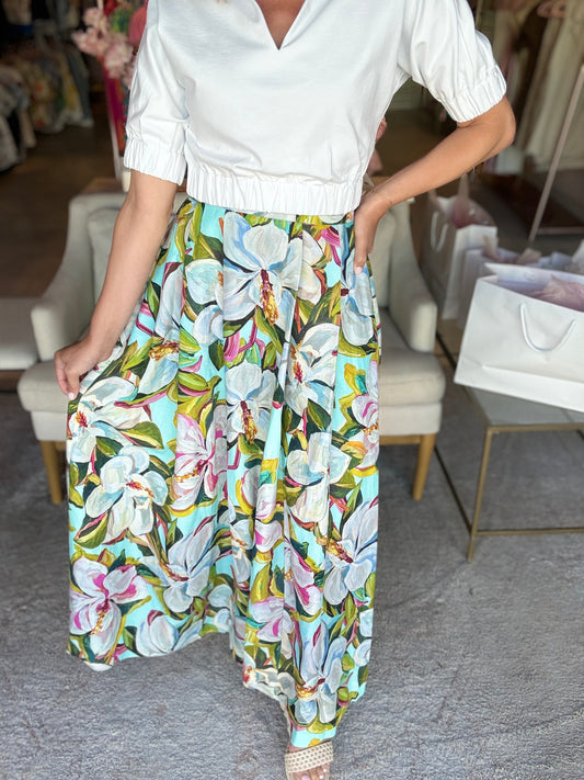 Emily McCarthy Milly Skirt in Magnolia