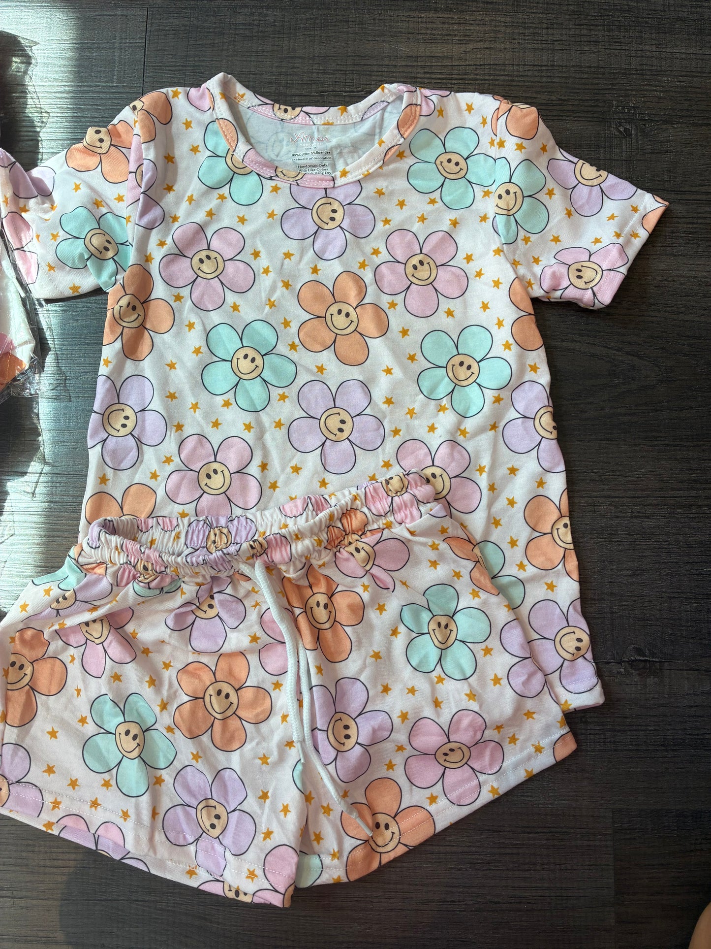 Kid Patterns Short Set (multiple prints)