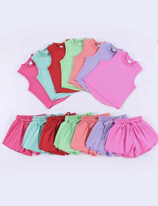 Girls Butterfly Short Set (Preorder)