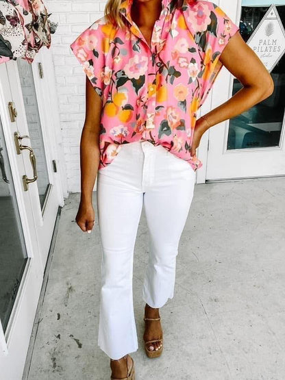 High waisted Tonal white Denim