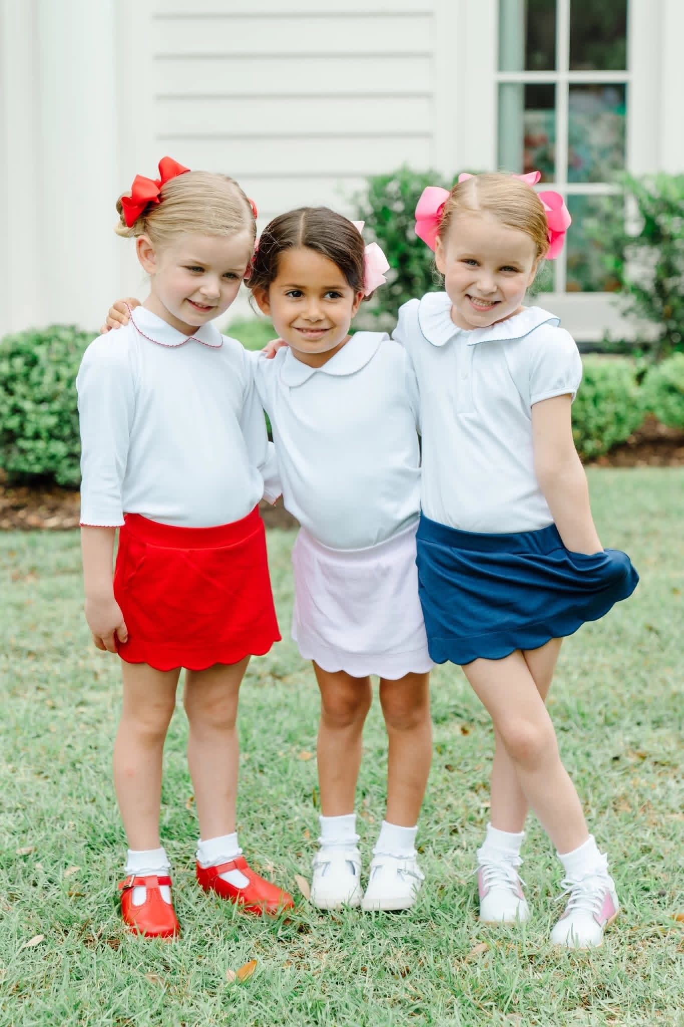 Kid Scalloped Skort (preorder)