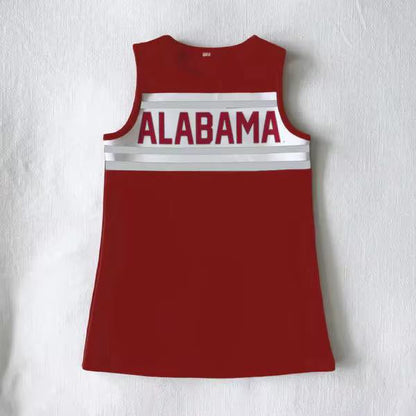 Scarlet and Gold NCAA Cheer Dress
