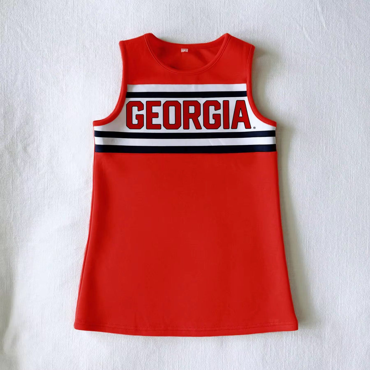 Scarlet and Gold NCAA Cheer Dress