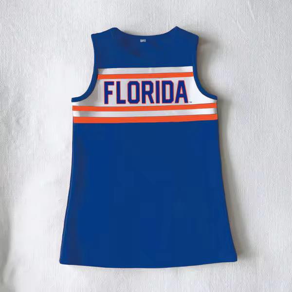 Scarlet and Gold NCAA Cheer Dress