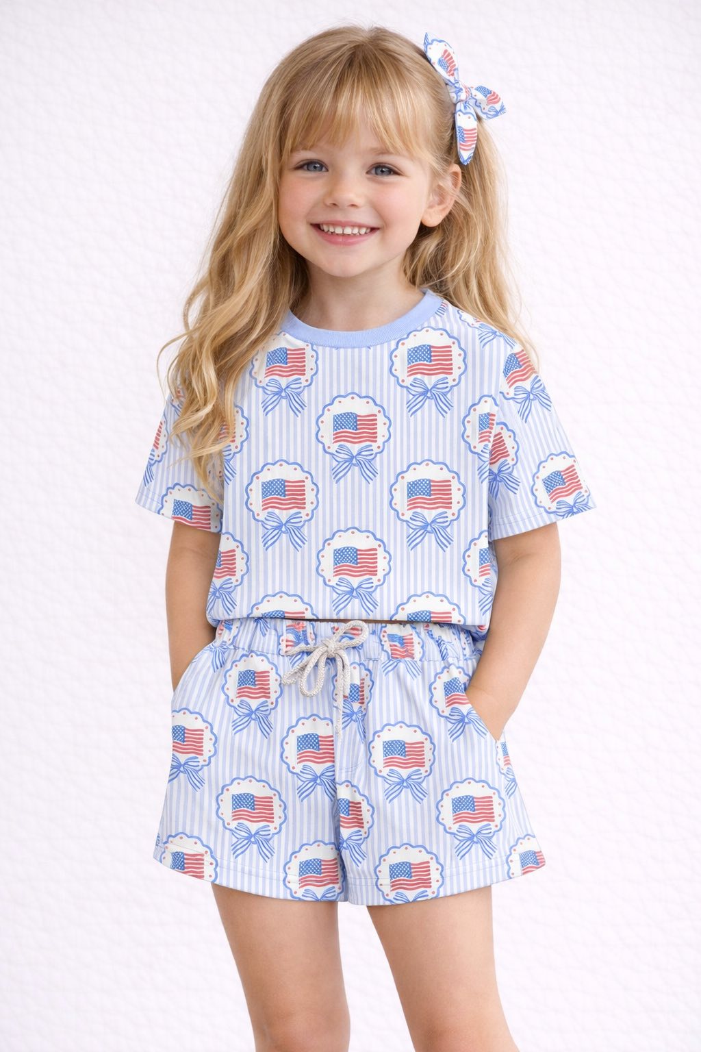 Kid Patterns Short Set (preorder)