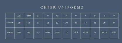 Scarlet and Gold NCAA Cheer Dress
