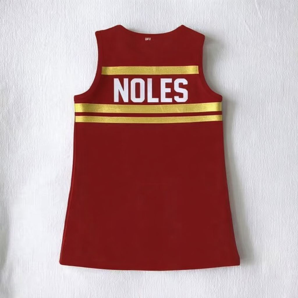Scarlet and Gold NCAA Cheer Dress