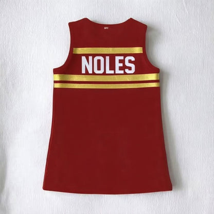Scarlet and Gold NCAA Cheer Dress