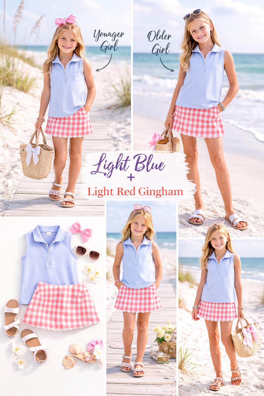 Sleeveless Polo/Skort Set (PREORDER)