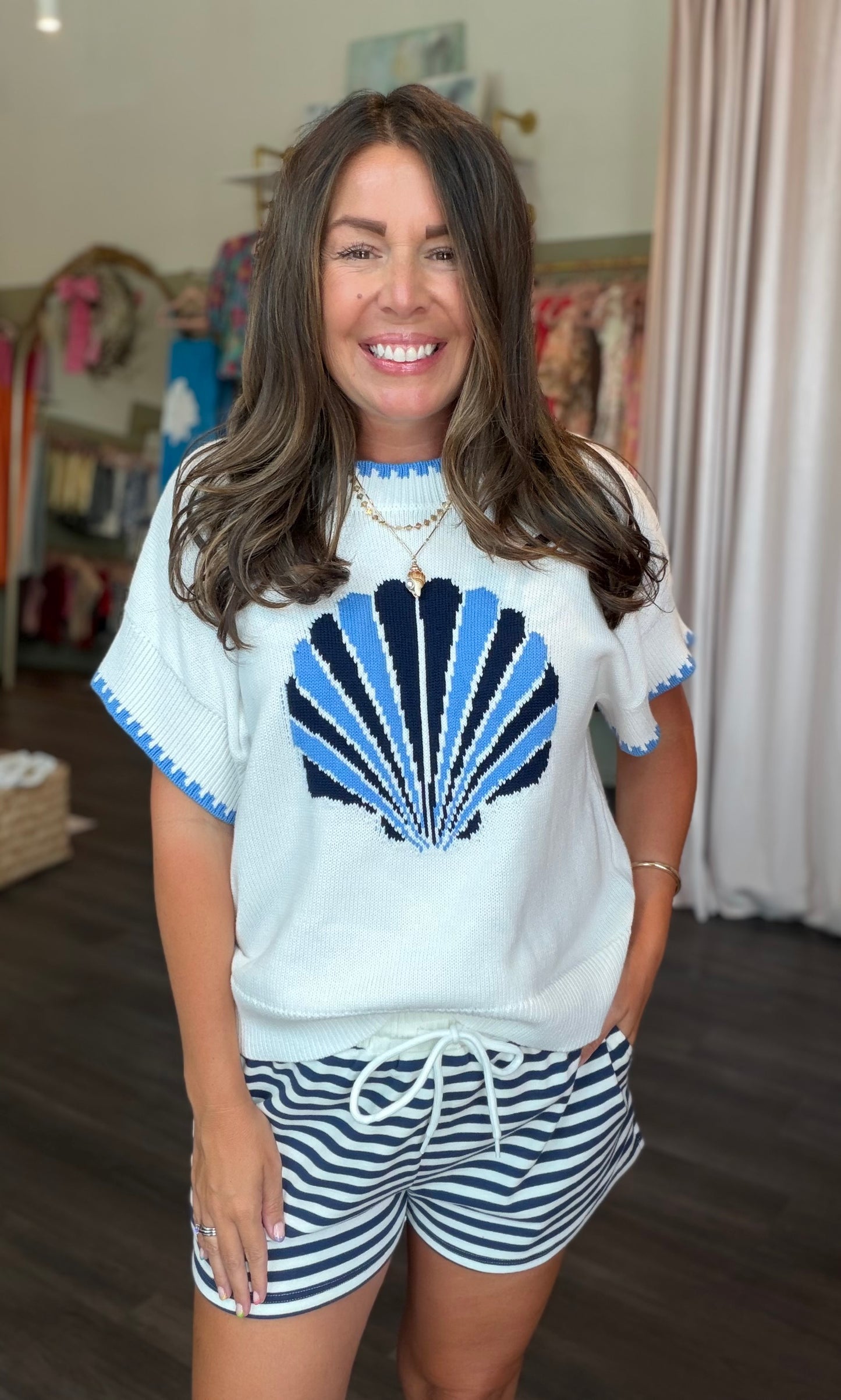 Shell of Summer Top