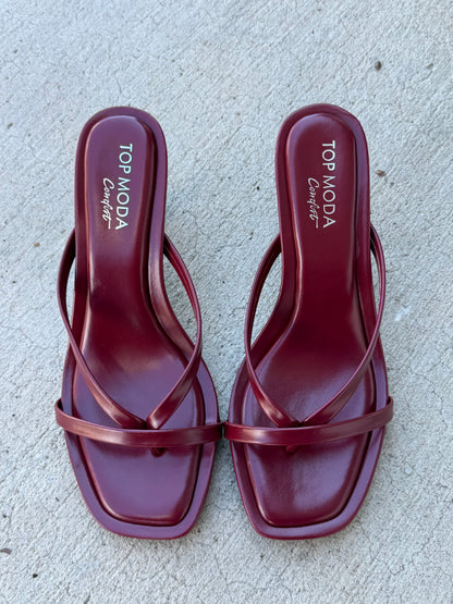 Selena Wine Heel