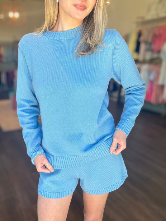 Smith and Quinn Autumn Sweater in Regatta